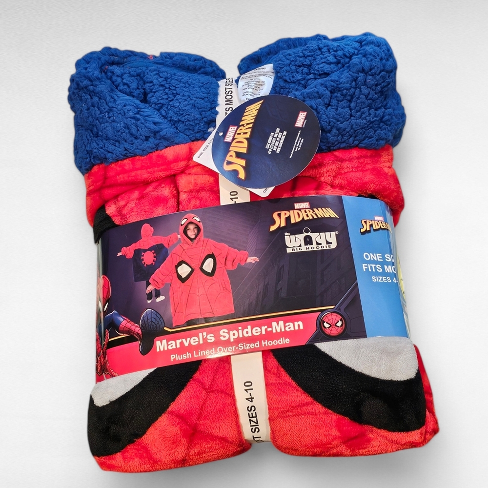 Spiderman Kids Oversized Hoodie - Picture 8 of 15